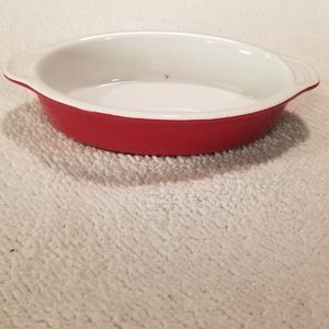 lodge Medium oval bakeware Red